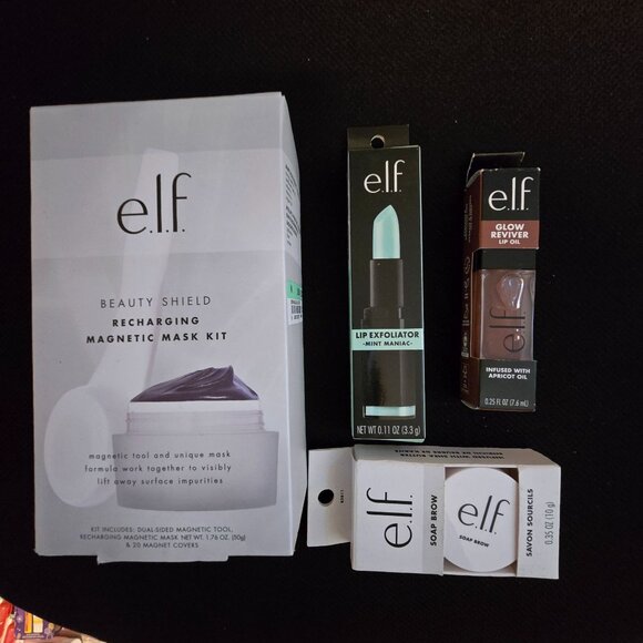 E.L.F. Bundle -Lip Exfoliator Mint Maniac & Ride Or Die Lip Balm P.S.L. - Picture 9 of 10